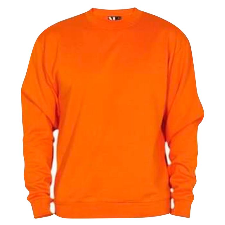 Polo de Trabajo Manga Larga Naranja Talla L
