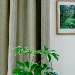 JUST HOME COLLECTION - Cortina de Tela Set x2 Lucca 140x250cm Gris