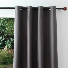 JUST HOME COLLECTION - Cortina Blackout Textura 140x220cm Grafito