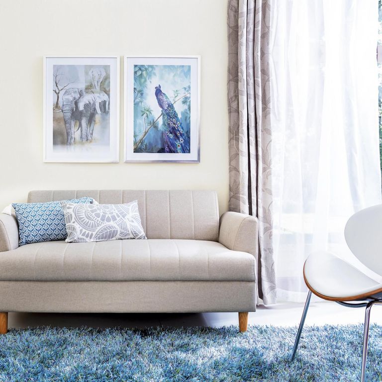 Cortina de Velo 145x250cm Blanco