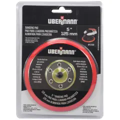UBERMANN - Soporte Pad 5" Lijadora Para Neumático