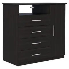 TUHOME - Cómoda 4 Cajones 1 Puerta Perú