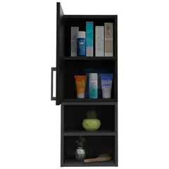 TUHOME - Mueble Auxiliar Muro de Baño 1 Puerta Madrid