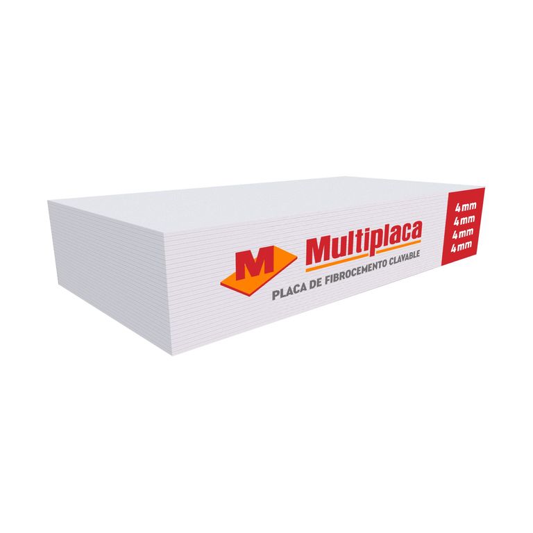 Multiplaca Fibrocemento 1.22x2.44m 4mm