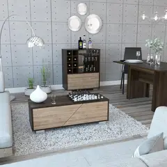 TUHOME - Bar Fraktal + Mesa de Centro