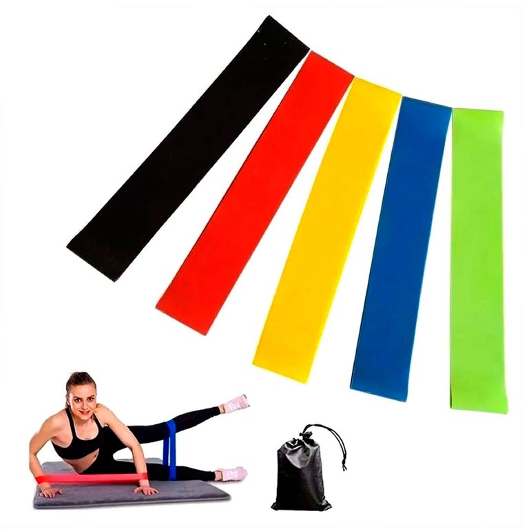 SET DE 5 BANDAS ELASTICAS