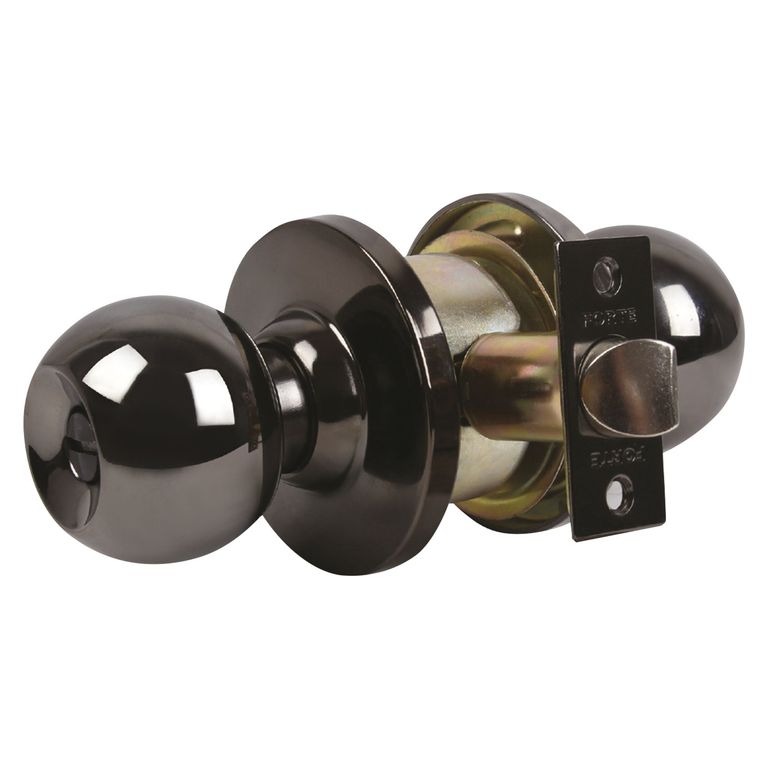 Cerradura de Pomo Baño Bronce Quemado