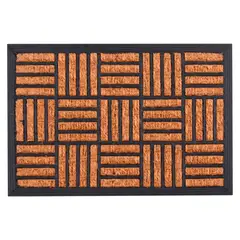 CASA BONITA - Limpiapiés Rectangular Panamá Cuadros 40x60cm