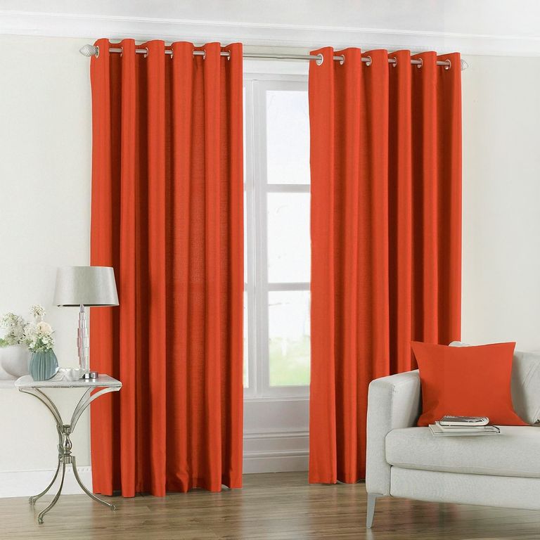 Cortina Blackout Textura 140x220cm Terracota