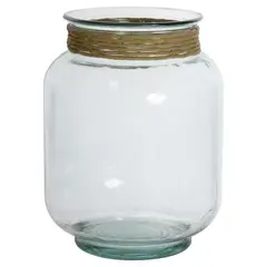 VIDRIOS SAN MIGUEL - Florero Huracán Vidrio Transparente 20x25cm