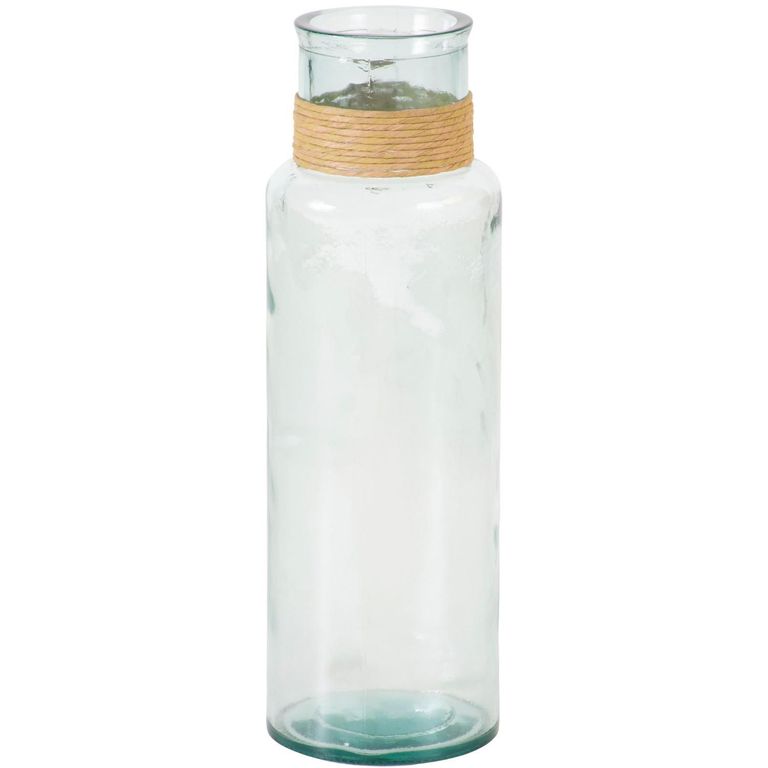 Jarrón Noa Vidrio Transparente 15x45cm