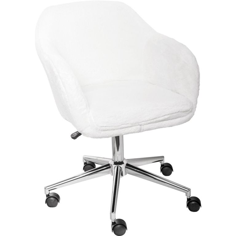 Silla de Escritorio Copito Blanca