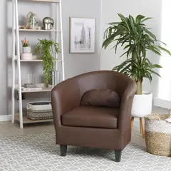 JUST HOME COLLECTION - Butaca Santiago Chocolate