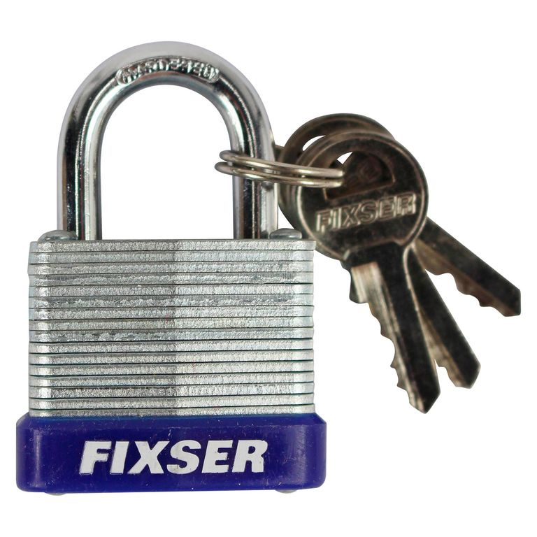 Candado de Acero Inoxidable Laminado Fixser 30 mm