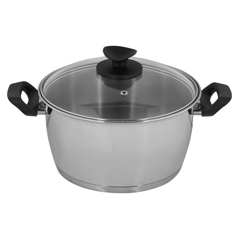 Olla Acero Inoxidable c/tapa 24cm