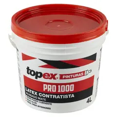 TOPEX - Pintura Látex Celesteo 1GL