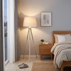 JUST HOME COLLECTION - Lámpara de Pie Shelbys 1L E27