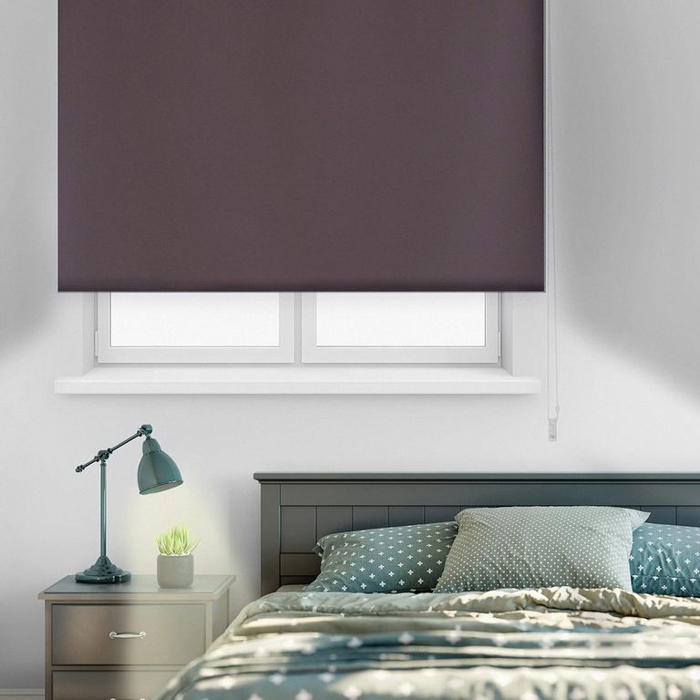Cortina Roller Black Out 180x250cm Café
