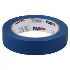 TOPEX - Cinta masking tape 24mmx36.6m Azul