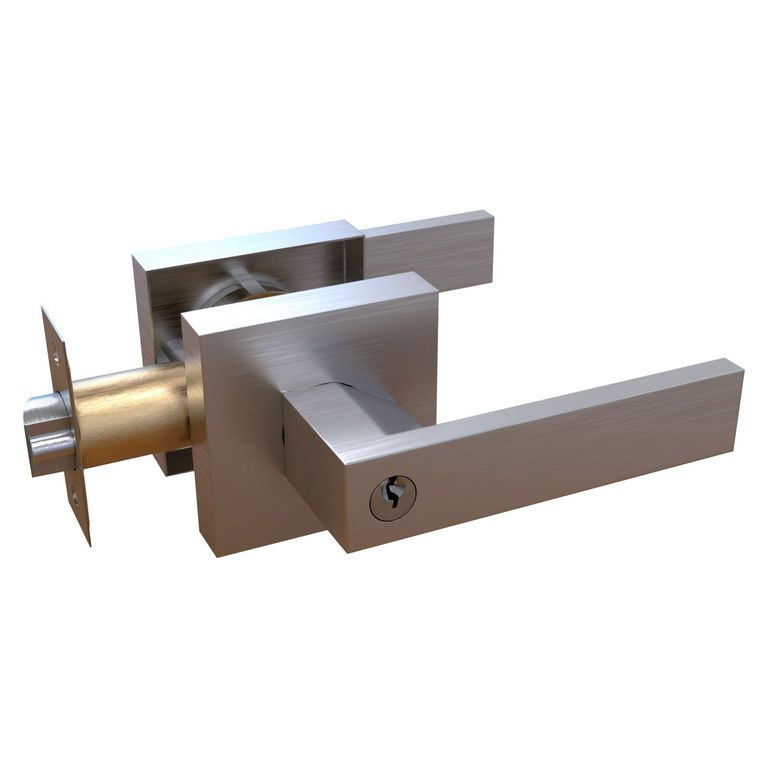 Cerradura de Manija Dormitorio Liza D20 Acero Inoxidable