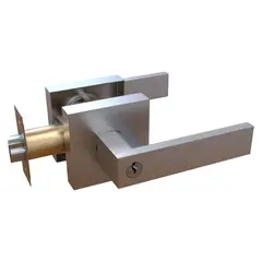 TRAVEX - Cerradura de Manija Dormitorio Liza D20 Acero Inoxidable