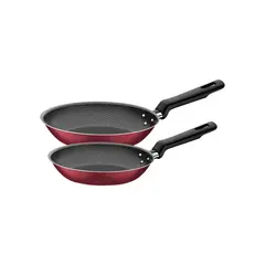 TRAMONTINA - Set de Sartenes 2 Piezas Antiadherente Bergamo