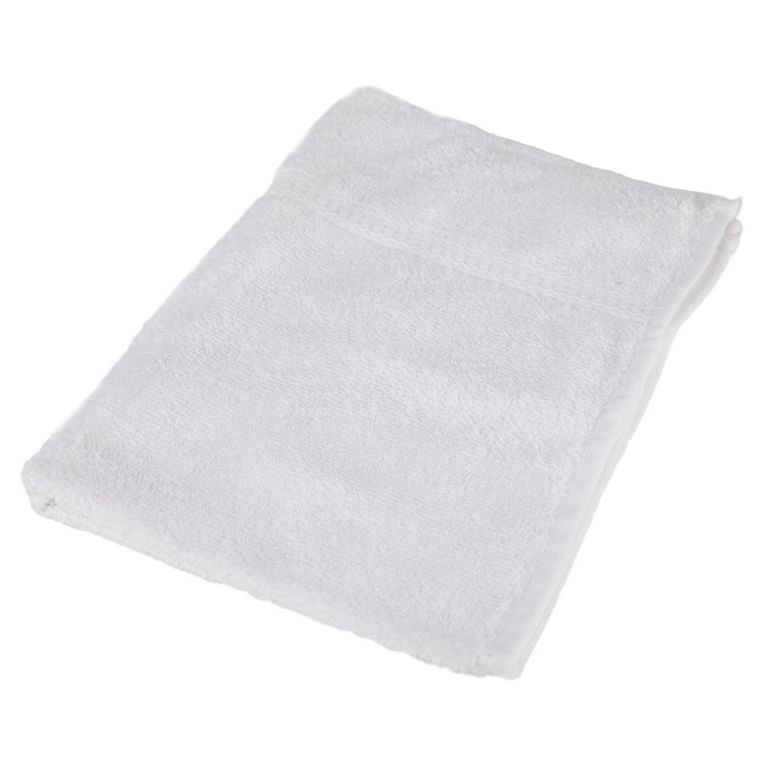 Toalla de Mano Algodón 330gr 45x60cm Blanca