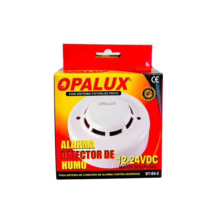 Alarma Detector de Humo Opalux