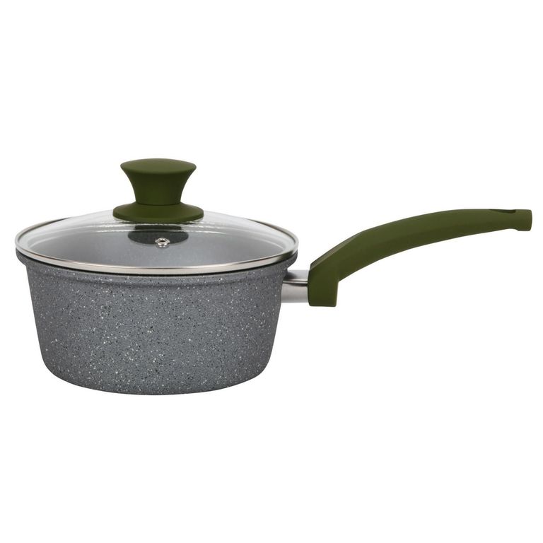 Cacerola Antiadherente Rock y Marble 18cm