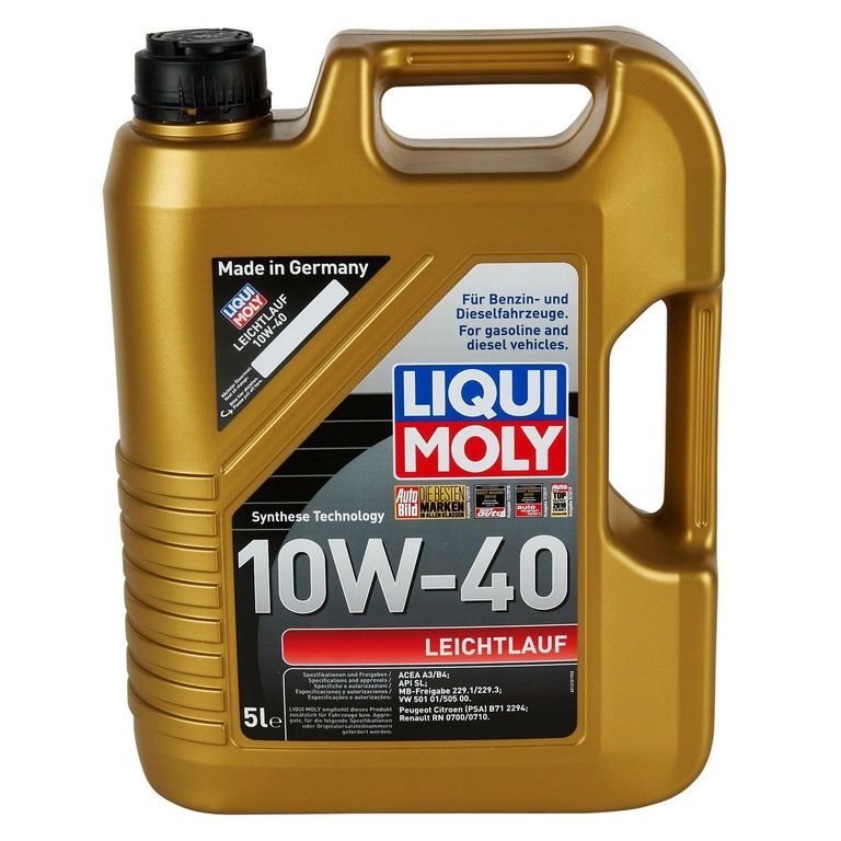 Aceite para Motor Antifricción 10W-40 5L