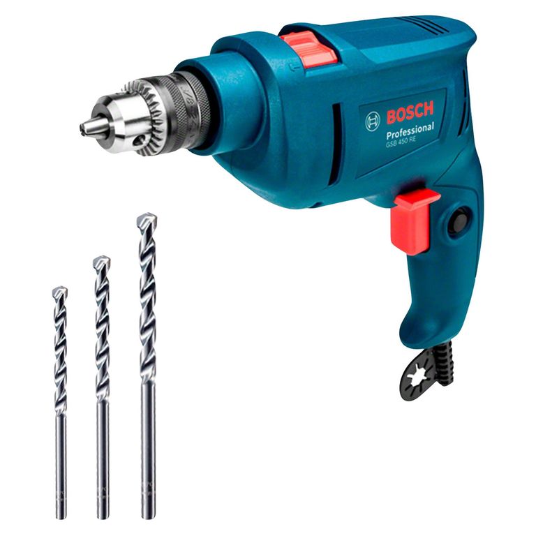 Taladro Percutor Bosch GSB 450RE 450W