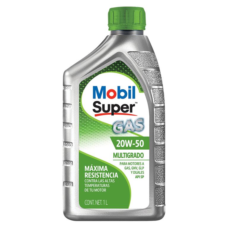 Aceite para Motor Mobil 20W-50 Súper Gas 946ml