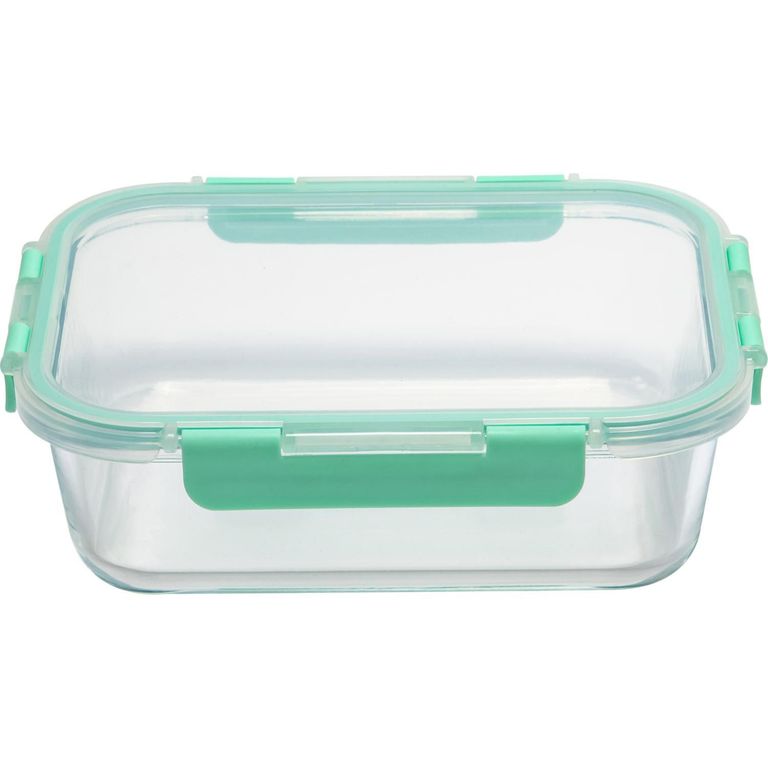 Táper De Vidrio Rectangular Clip 1.5Lt