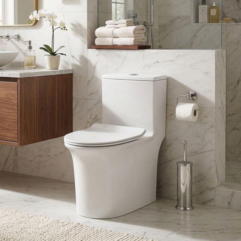 WC Inodoro Sensi Dacqua Bilbao One Piece Descarga A Piso 305 Mm 6L