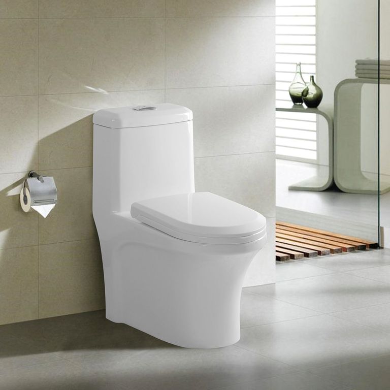 WC Inodoro One Piece Roma Descarga a Piso 30.5cm 300gr