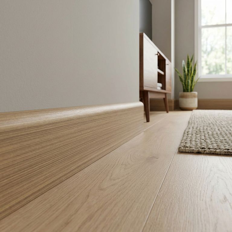 Zocalo En Mdf Plam Pette 70x15x2.40MT
