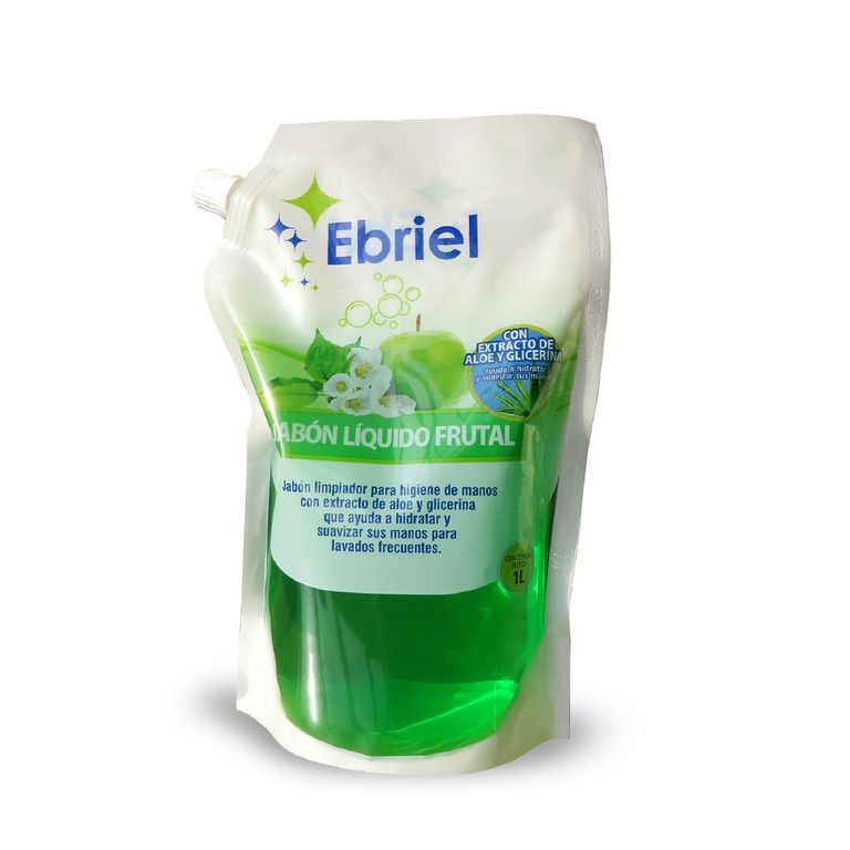 Jabon Líquido Frutal Ebriel 1 Lt