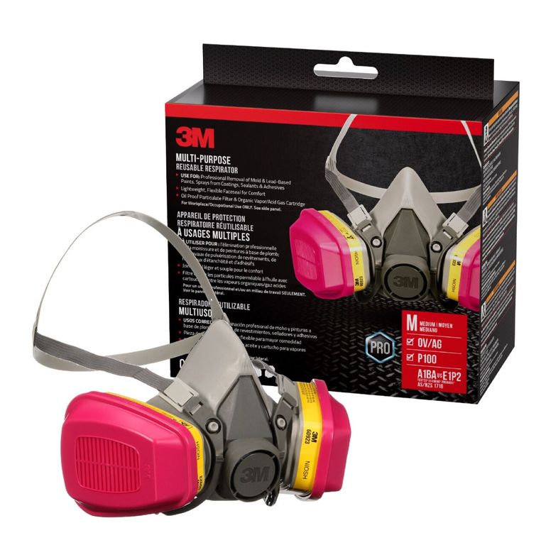 Respirador Multipropósito de PVC 3M 62023