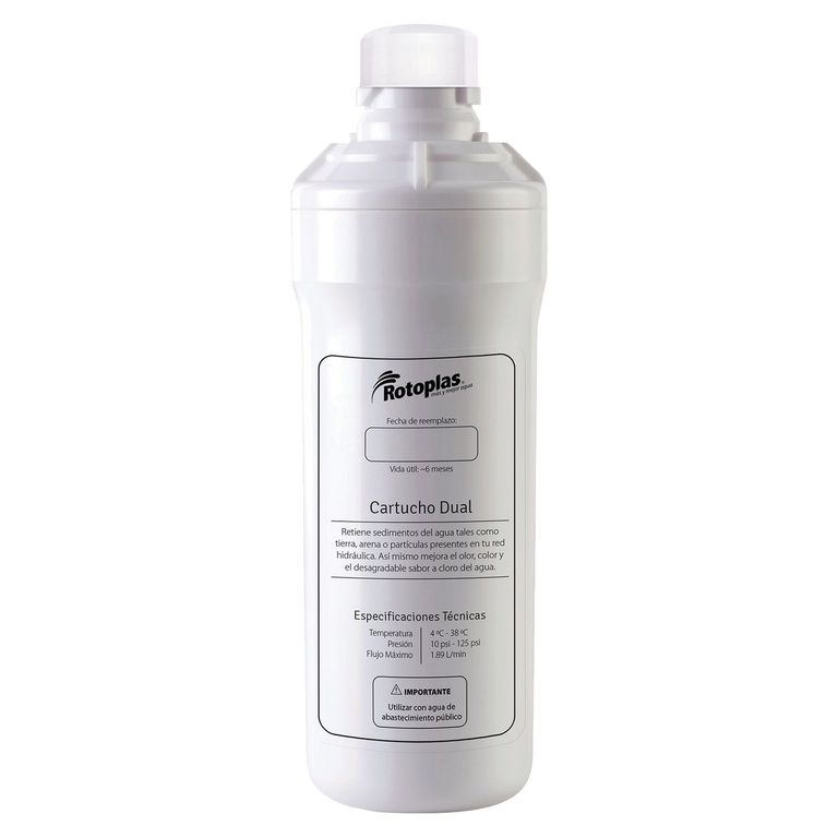 Filtro Purificador Dual Rotoplas