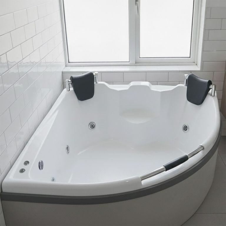 Tina Hidromasaje Esquinera Alaia Builder 145x145cm Blanca