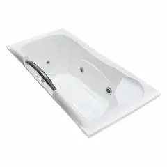 CUBA&SPA - Tina Hidromasaje Rectangular Athenea Builder 169x85x47cm Blanca
