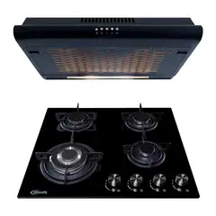 KLIMATIC - Combo Cocina Empotrable Nina 60 Pro + Campana 60cm IWH101NE/M