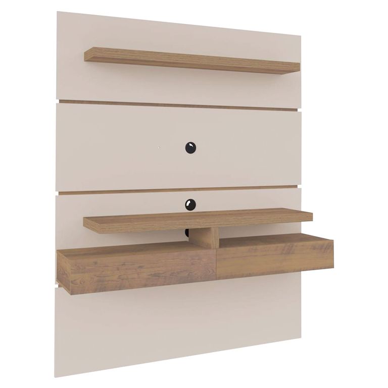 Panel TV Oxford Blanco/Pino 60''