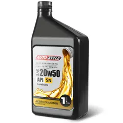 AUTOSTYLE - Aceite para Motor 20W50 SAE 1 L