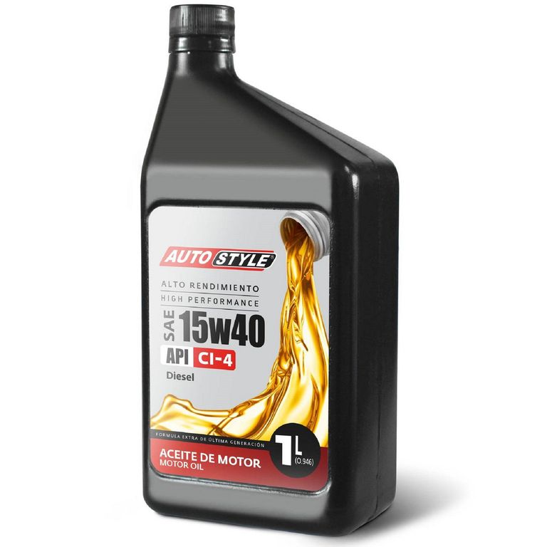 Aceite para Motor Autostyle 15W40 SAE 1 Litro