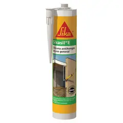 SIKA - Silicona Transparente Acética Puerta Y Ventanas Sikasil E x 280ml
