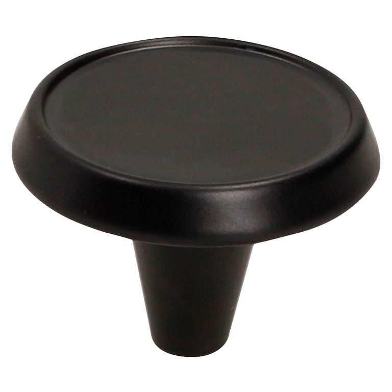 Jalador de Perilla Zamak Negro Mate 39 mm