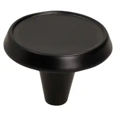 GAMET - Jalador de Perilla Zamak Negro Mate 39 mm