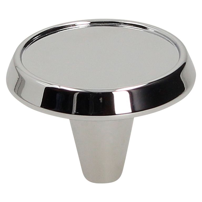 Jalador de Perilla Zamak Cromo Brillo 39 mm