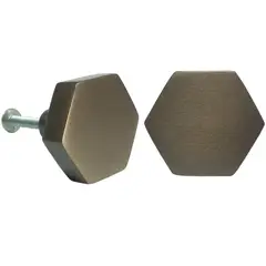 VIDHI - Pack Tirador de Perilla Octo Latón 29mm x2 Unidades